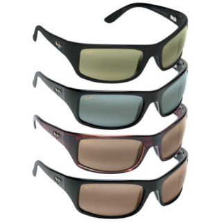 Maui Jim Peahi Sunglasses   Gloss Black Frame/Neutral Grey Lens 410105