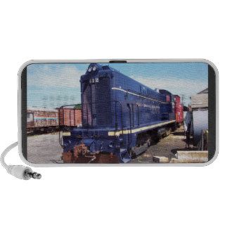 Baldwin B&O Locomotive #412 Doodle iPod Speakers