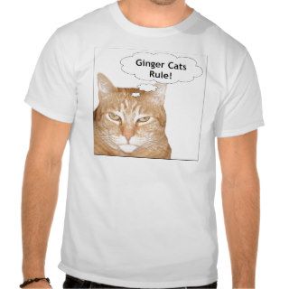 Ginger Cats Rule! Tshirt