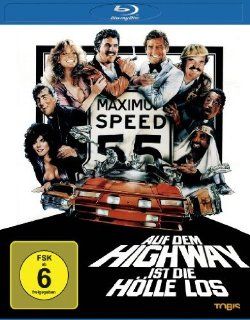 Auf dem Highway ist die Hlle los [Blu ray]: Steve Mason, Jackie Chan, Farrah Fawcett, Burt Reynolds, Roger Moore, Dean Martin, Dom DeLuise, Hal Needham: DVD & Blu ray