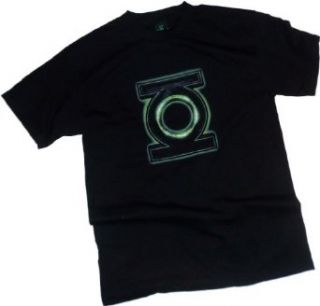 Green Lantern Glow Logo    Green Lantern Movie Youth T Shirt, Youth X Large Clothing