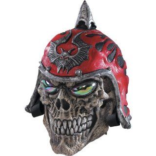 Dead City Choppers Demon Rider Skull Halloween Mask: Toys & Games