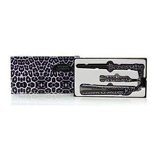 Herstyler Purple Leopard Gift Set Kit with 2 Flat Irons and A Curler Health & Personal Care