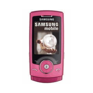 Samsung SGH U600 Unlocked Phone with 3.2 MP Camera, Media Player, and MicroSD Slot  International Version with No Warranty (Pink): Cell Phones & Accessories
