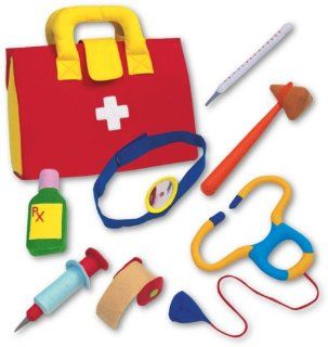 Play Doctor Kit   Fabric Role Play Set Toys & Games