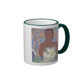 'Polynesian Woman and Tiki'   Arman Manookian Mug