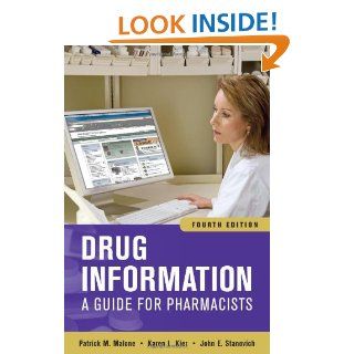 Drug Information: A Guide for Pharmacists, Fourth Edition (Drug Information (McGraw Hill)): 9780071624954: Medicine & Health Science Books @
