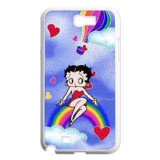 Best known Anime Cartoon Unique Design Betty Boop Snap On Samsung Galaxy Note 2 N7100 Carrying Case, Popular Cartoon Movie Theme Betty Boop Dance High Durable Hard Plastic Cover Shell: Cell Phones & Accessories