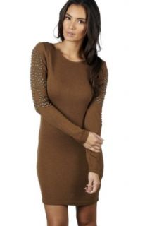 AX Paris Women's Studded Knitted Dress at  Womens Clothing store