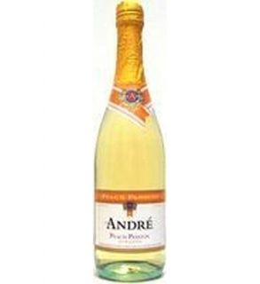 Andre Peach Moscato Champagne NV 750ml Wine