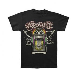 Aerosmith Let The Music Jukebox T shirt: Music Fan T Shirts: Clothing