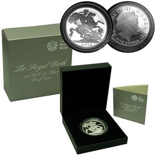 The 2013 Royal Birth GBP5 Proof Coin in Sterling Silver