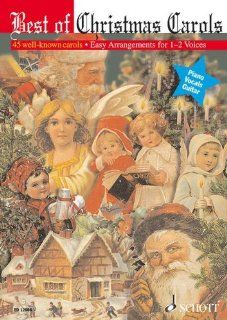 Best of Christmas Carols 45 Well Known Carols Easy Arrangements 1 Or 2 Voices: Barrie Carson Turner, Hal Leonard Corp.: 9781902455129: Books