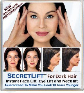 Instant Face, Neck and Eye Lift (Dark Hair) : Facial Treatment Products : Beauty