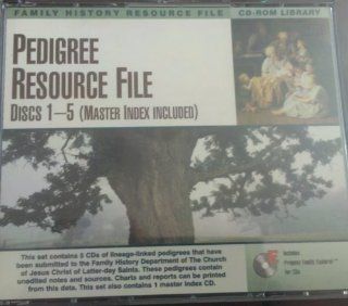 Family History Resource File: Pedigree Resource File (Disc 1 5 + 1 Master Index Disc) The Church of Jesus Christ of Latter Day Saints: Software