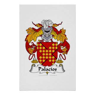 Palacios Family Crest Print
