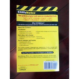 CliffsNotes Math Review for Standardized Tests, 2nd Edition (CliffsTestPrep) (9780470500774): Jerry Bobrow: Books