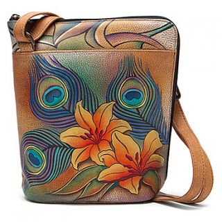 Anuschka Two Sided Zip Travel Organizer  Women's   Peacock Lily