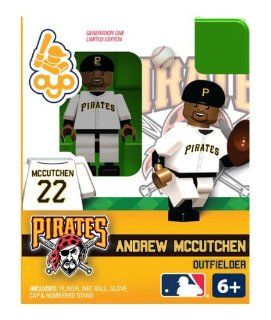 Andrew McCutchen Oyo Mini Figure Lego Compatible MLB Pittsburgh Pirates : Sports Fan Toy Figures : Sports & Outdoors