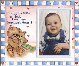 I May Be Little ButI Own My Grandpa's Heart!   Picture Frame Gift   Childrens Frames