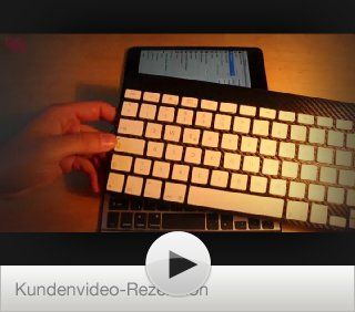 iPad Mini Aluminium Case Tastatur Deutsch IQ RKS Layout: Computer & Zubehr