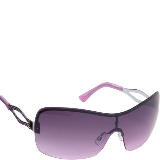 Steve Madden Sunwear Semi Rimless Shield Sunglasses