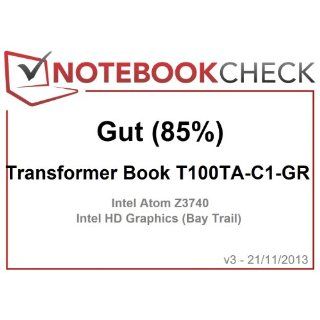 Asus Transformer Book T100TA 25.65 cm Convertible: Computer & Zubehr