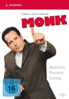 Monk   6. Staffel [4 DVDs]: Tony Shalhoub, Ted Levine, Traylor Howard, Jeff Beal, Jerry Levine: DVD & Blu ray