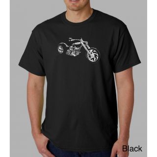 Los Angeles Pop Art Mens Motorcycle Shirt