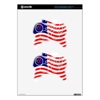 Pentagram Stripe Flag Xbox 360 Controller Decal