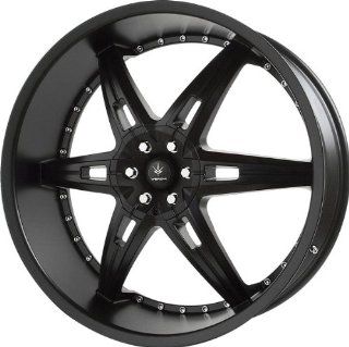 VERDE   allusion   24 Inch Rim x 9.5   (5x4.5/5x4.75) Offset (35) Wheel Finish   semigloss black Automotive