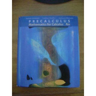 Precalculus: Mathematics for Calculus, TEXT ONLY, 4th edition, hc, 2002: Stewart / Redlin / Watson: Books