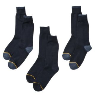 Auro® a GoldToe Brand Mens 3pk Dress Socks