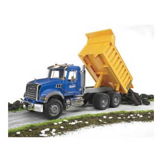 Bruder Mack Granite Dump Truck — 1:16 Scale, Model# 12815  Cars   Trucks