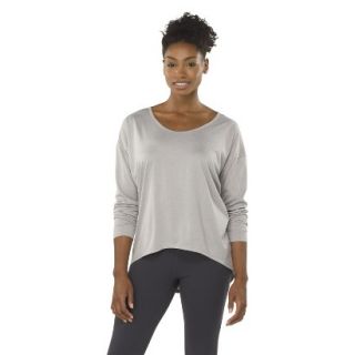 C9 by Champion Womens Loose Fit Yoga Layering Top   Heather Grey S