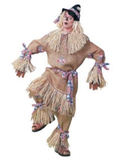 Scarecrow Deluxe Adult Halloween Costume Size Standard: Clothing