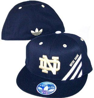 Notre Dame Fighting Irish Adidas Size Large / X Large Flex Fit Hat Cap Fits 7 1/4 through 7 5/8 : Sports Fan Polo Shirts : Sports & Outdoors