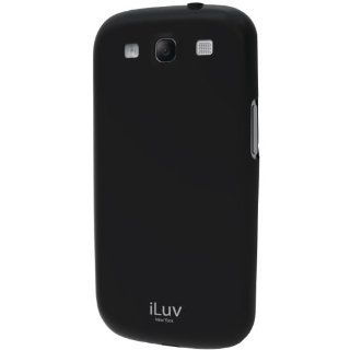 iLuv ISS259BLK Samsung Galaxy S III Gelato Case   1 Pack   Retail Packaging   Black Cell Phones & Accessories