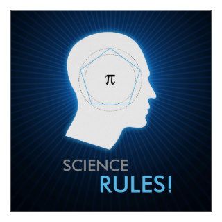 Pi   SCIENCE RULES!   math poster