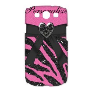 Custom Elegant Chic Girly Zebra Cover Case for Samsung Galaxy S3 I9300 LS3 259: Cell Phones & Accessories