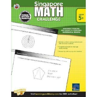 Singapore Math Challenge, Grades 5   8 Workbook Edition published by Frank Schaffer Publications (2013) Paperback: Books