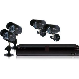 Night Owl 4 CH/4 CAM H.264 SMART DVR KIT BNDL PC/MAC VIEWABLE 3G/4G SMARTPHONES : Complete Surveillance Systems : Camera & Photo