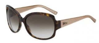 Dior Sunglasses Dior Granville 1/S 0I61 Dark Havana / Beige Gold (JS gray gradient lens) Size 6116: Clothing