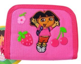 Nick Jr Dora The Explorer Wallet   Strawberry & Cherry zip wallet: Toys & Games
