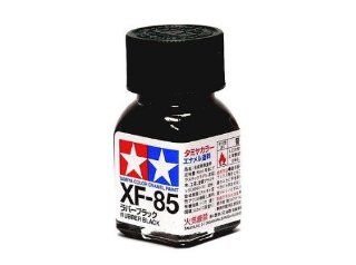 Tamiya Model Color Enamel Paint XF 85 Rubber Black Net 10ml 80385 with RCECHO Full Version Apps Edition: Toys & Games