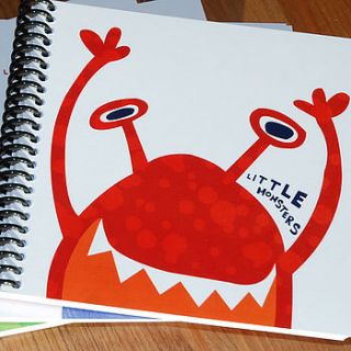 little monster mackenzie notebook by nella