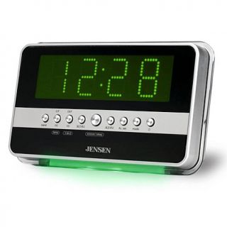 Jensen AM/FM Dual Alarm Clock Radio with Nightlight