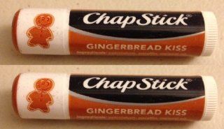Chapstick Limited Edition Christmas Collection Gingerbread Kiss ~ 2 Pack: Health & Personal Care