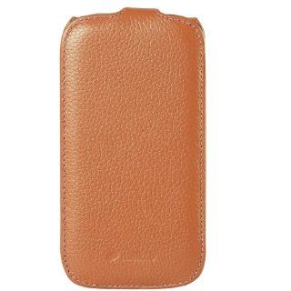 Melkco Leather Case for Samsung Galaxy S4 GT I9500   Jacka Type   (Classic Vintage Brown)   SSGY95LCJT1BNCV Cell Phones & Accessories