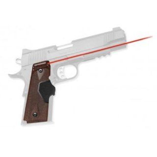 Crimson Trace 1911 Government/Commander Lasergrip (Walnut) : Gun Grips : Sports & Outdoors